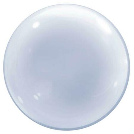 LOFTUS INTERNATIONAL 24 in. Clear Deco Bubble Balloon Q6-8825